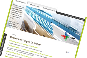 H&P Gesellschaft für Digitalisierung mbH - Relaunch